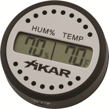 Xikar digital hygrometer round photo 100 Xikar digital hygrometer round photo 100