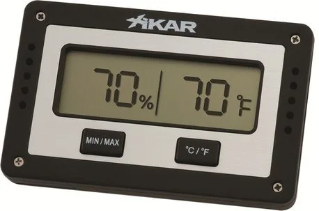Xikar digital humidor hygrometer rectangular Xikar digital humidor hygrometer rectangular