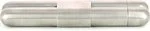 Adorini cigar case high-grade steel satin finish/cedar 2 cigars