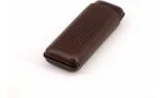 Davidoff Cigar Case XL-2 Brown Leather 'Leaf'