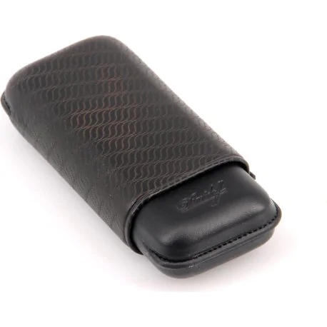 Davidoff cigar case R-2 leather black 3