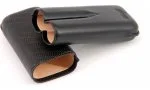 Davidoff cigar case R-2 leather black 3