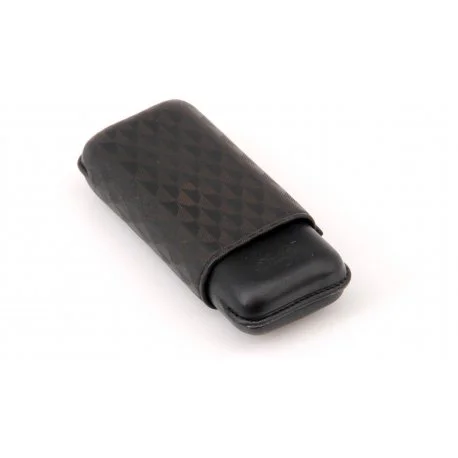 Davidoff cigar case R-2 leather black 2