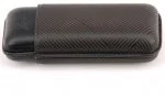 Davidoff cigar case leather black