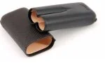 Davidoff cigar case leather black
