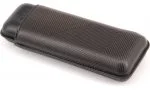 Davidoff cigar case XL-2 leather black leaf