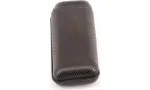 Davidoff cigar case XL-2 leather black leaf