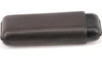 Davidoff cigar case XL-2 leather black leaf