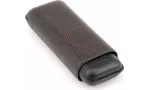 Davidoff cigar case XL-2 leather black leaf