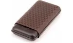 Davidoff cigar case XL-3 leather brown curing