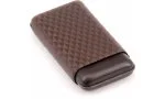 Davidoff cigar case XL-3 leather brown curing