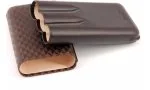 Davidoff cigar case XL-3 leather brown curing