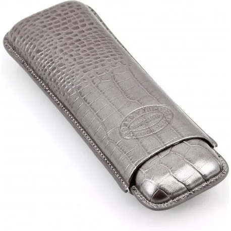 Romeo y Julieta cigar case leather 2 cigars Red