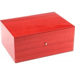 Gentili Humidor Red for 10 Cigars