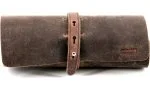 adorini Cigar Roll Real Leather Brown
