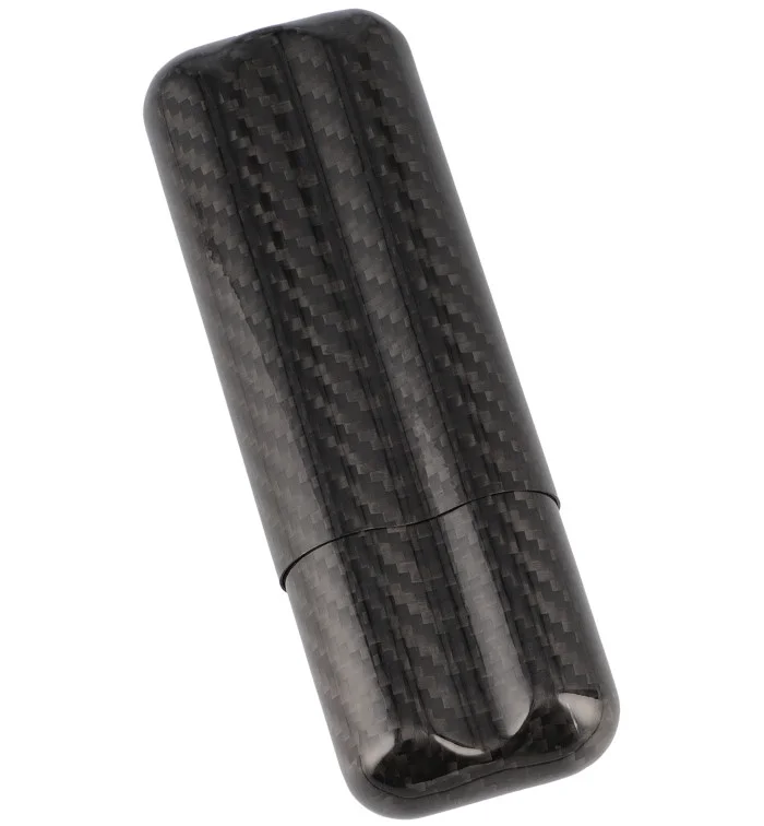 Carbon Fiber Cigar Case for 2 Cigars