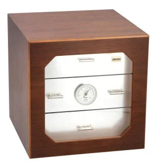 adorini Chianti Medium Deluxe Humidor Walnut/Alu
