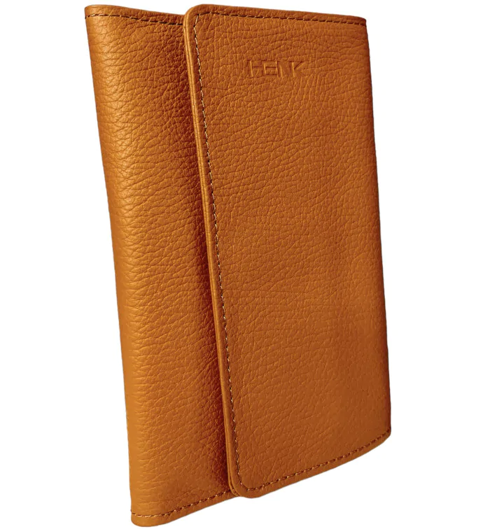 Henk Cigar Pouch Dollardo Nappa Leather Cognac
