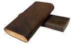 Big Ben Cigar Case for 5 Double Coronas Dark Brown photo 3