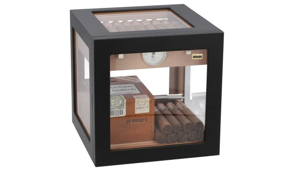 adorini Cube Deluxe Humidor Black photo 5