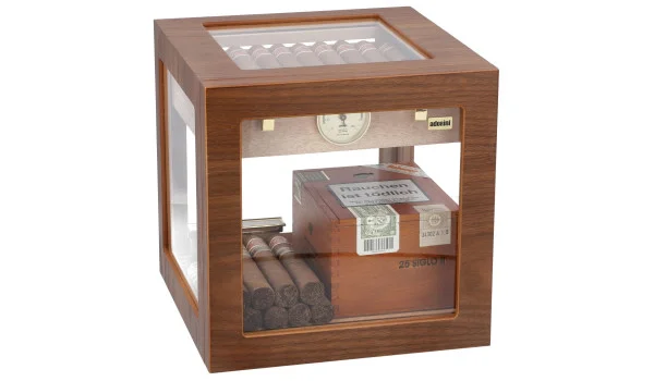 adorini Cube Deluxe Humidor Walnut photo 4