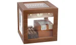 adorini Cube Deluxe Humidor Walnut photo 4