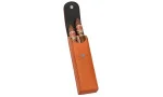 adorini pocket cigar case orange with black yarn photo 5
