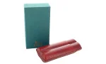 Lubinski Cigar Case Leather 2 Robusto red photo 5