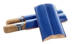 Lubinski Cigar Case Leather 2 Robusto blue photo 4