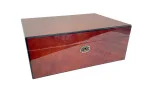 Daniel Marshall Burl Humidor Auburn for 125 Cigars photo 3