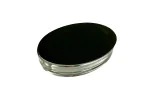 Cigar ashtray glass oval with Cuba design 2 holders photo 5
