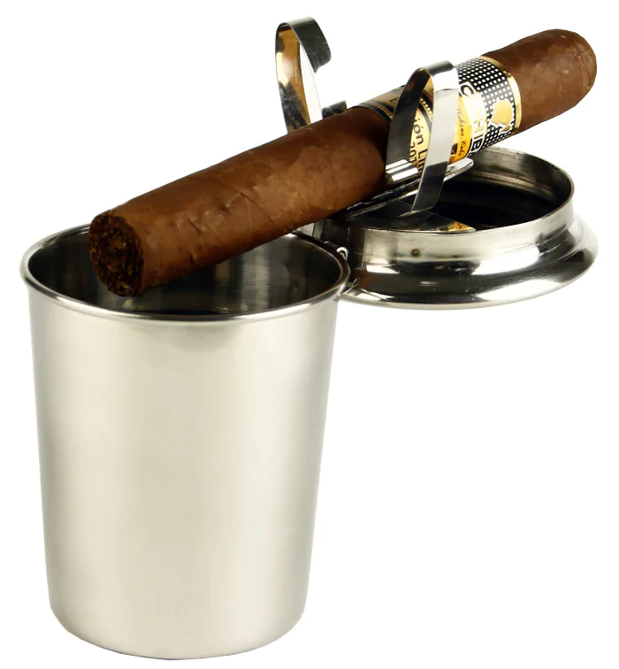Stinky Stirrup Car Ashtray stainless steel