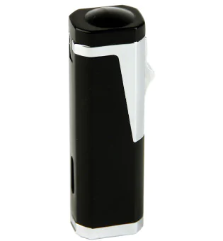 Sky Jet Lighter 3-burner black with cigar punch