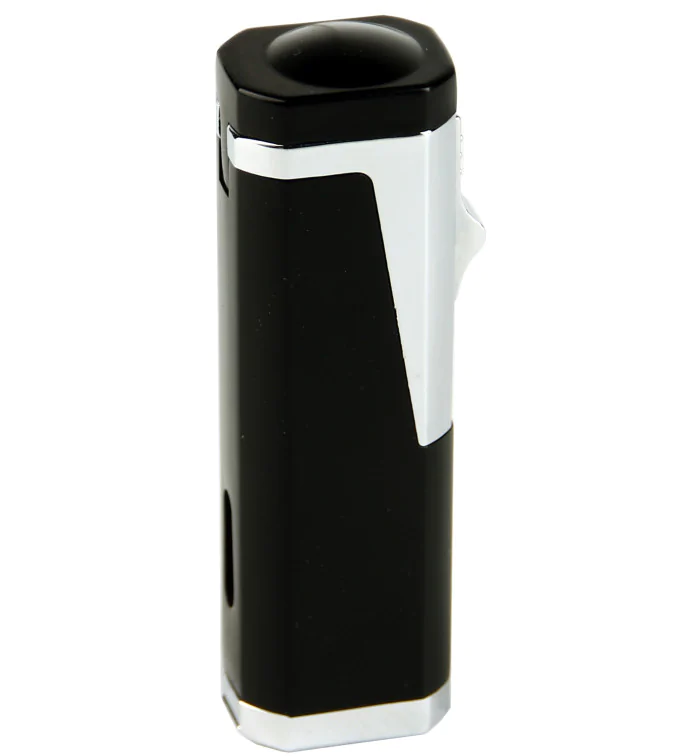 Sky Jet Lighter 3-burner black with cigar punch