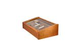 adorini Vega Deluxe Glass Top Humidor Mahogany photo 19
