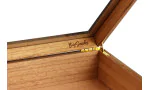 BigSmoke Humidor black with glas lid photo 5