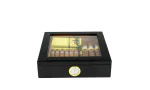 BigSmoke Humidor black with glas lid photo 7