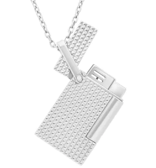 S.T. Dupont Necklace Lighter Silver K27066CH