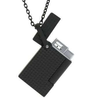 S.T. Dupont Necklace Lighter Black K27068CH