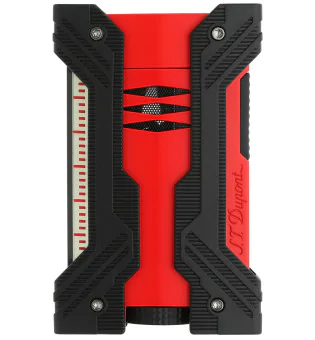 S.T. Dupont Defi XXtreme Lighter Black Red 021601