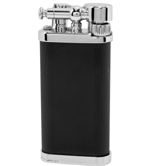IM Corona Old Boy Black Lacquered Matte Grained Chrome