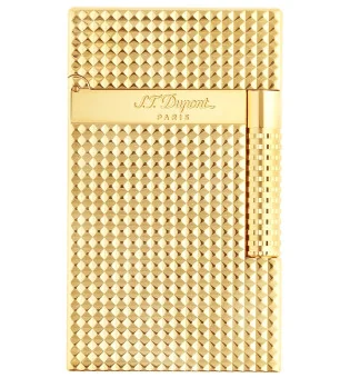 S.T. Dupont Le Grand Cling Lighter Diamond Head Yellow Gold C23009