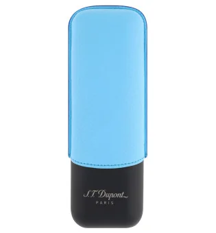 S.T. Dupont Cigar Case turquoise matte black 183243