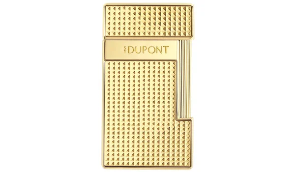 S.T. Dupont Slimmy Lighter Diamond Head Gold 028119
