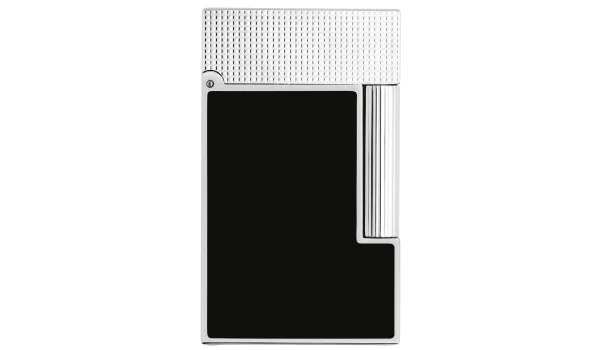 S.T. Dupont Ligne 2 Lighter Palladium and Matte Black C16602