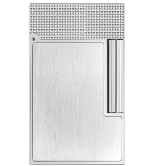 S.T. Dupont Ligne 2 Lighter Brushed Silver C16603