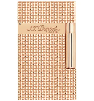 S.T. Dupont Ligne 2 Lighter Diamond-Head Yellow Gold