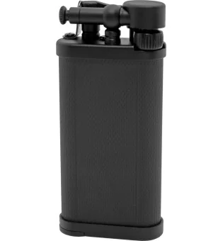 IM Corona Old Boy pipe lighter black matt grained