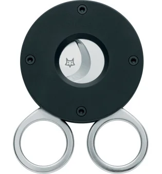 Fox Cigar Scissors The Circle Black Aluminium 743 B
