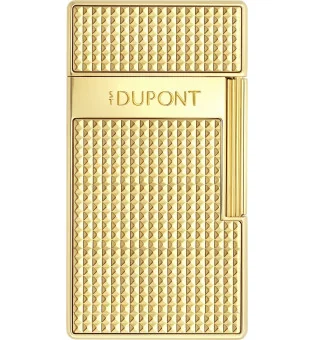 S.T. Dupont Biggy Lighter Diamond Head Golden 025209